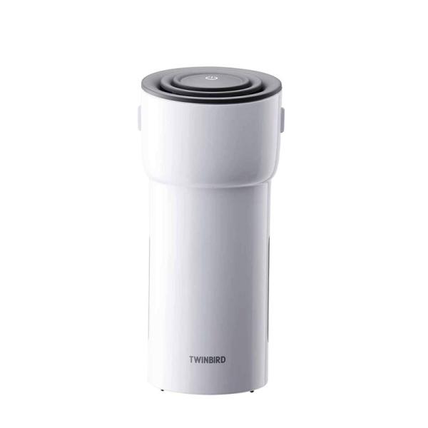 ツインバード HEPAフィルター付 イオン発生器 AIR BOTTLE ホワイト AC-5941W