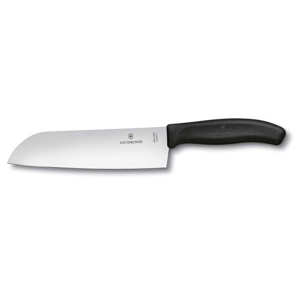 VICTORINOX(ビクトリノックス) 三徳包丁 17cm ブラック 17cm スイスクラシック ...