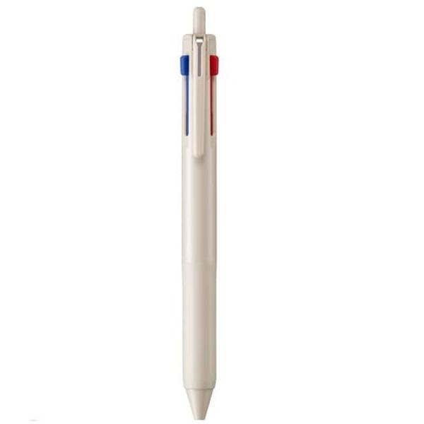 三菱鉛筆 3色ボールペン ジェットストリーム 0.5 グレージュ 書きやすい SXE350705.3...