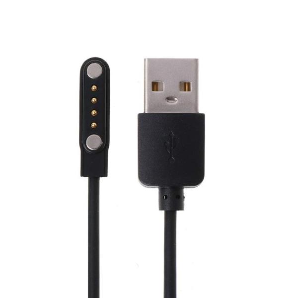 Kinmy スマートウォッチユニバーサル充電用USB電源充電ケーブル4ピンアクセサリ充電ケーブル磁気...