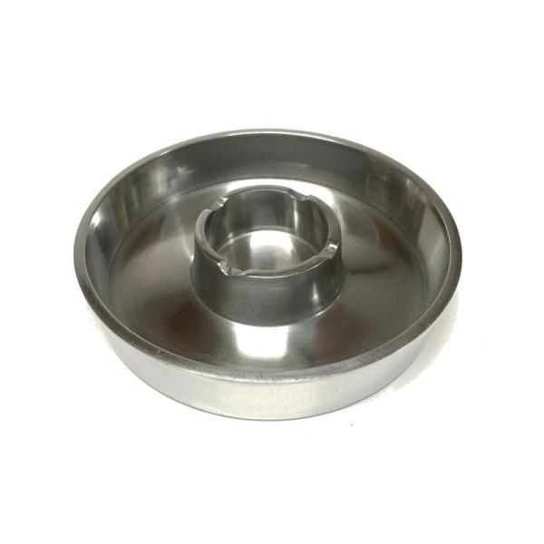 シンプル シルバー 卓上灰皿 2サイズ Plain Aluminum Ashtray (10.5cm...