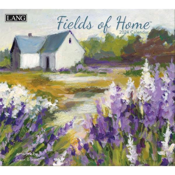 LANG Fields of Home 2024年壁掛けカレンダー (24991002032)