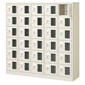 30人用 オフィス シューズボックス 窓付き ...の詳細画像1