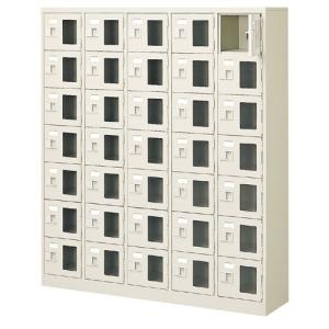 35人用 オフィス シューズボックス 窓付き ...の詳細画像1