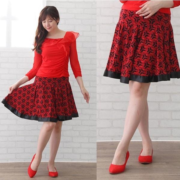 送料無料2〜4日後到着 社交ダンス ダンス コーラス 衣装　カラオケ　演奏会 スカート レディース ...