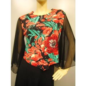 社交ダンス コーラス衣装 ダンスストップス レディース ダンスウェア 衣装  赤