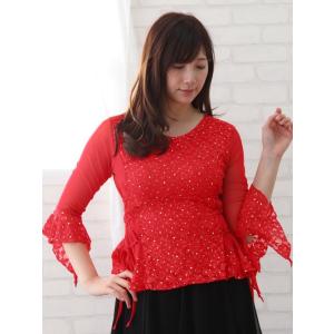 送料無料２〜３日後到着 コーラス衣装 コーラスブラウス ダンスウェア 衣装 (ゆったり)ＭからＬサイ...