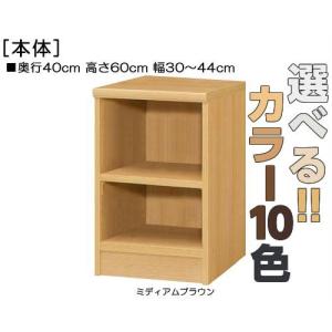 頑丈カラーボックス 高さ６０ｃｍ幅３０〜４４ｃｍ奥行４０ｃｍ厚棚板（棚板厚み2.5cm）DVD棚 フォースター リビングボード保管｜wing1