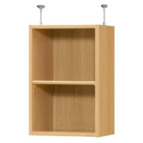 天井つっぱり上置棚 上棚(高さ調整可) 標準タイプ 高さ６３〜７２ｃｍ幅３０〜４４ｃｍ奥行２９．５ｃ...