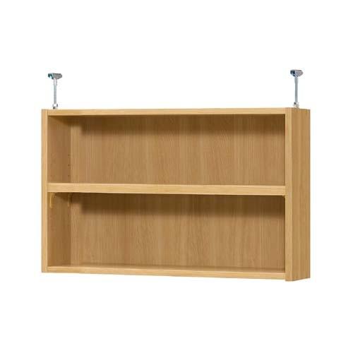 上置き棚 上棚(高さ調整可) タフタイプ 薄型 高さ５４〜６３ｃｍ幅６０〜７０ｃｍ奥行１７．５ｃｍ（...