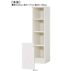下部扉 標準棚板 キッチン隙間収納 高さ117...の詳細画像1