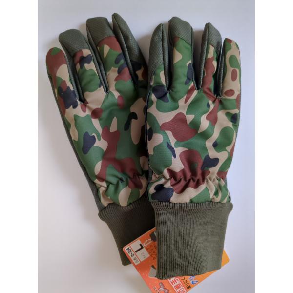 防寒手袋　OD　迷彩　サイズＬ