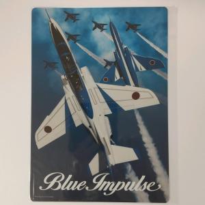 クリアファイル 航空自衛隊 ブルーインパルス 3画像 富士山 A4