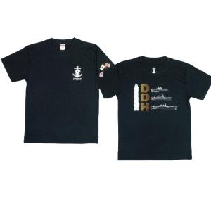 海上自衛隊　DDHヘリ搭載型護衛艦　ドライＴシャツ　ネイビー　サイズＭ