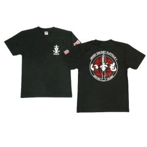 海上自衛隊　護衛艦いずも　ドライＴシャツ　ブラック　サイズLL