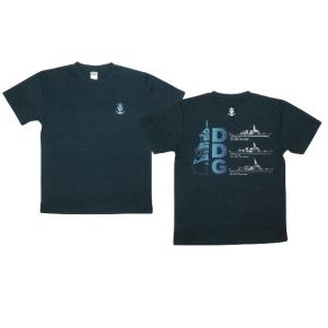 海上自衛隊　DDG イージス護衛艦　ドライＴシャツ　ネイビー　サイズＭ