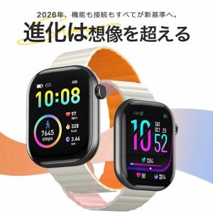 スマートウォッチ 2.08インチ超大画面 Bl...の詳細画像1