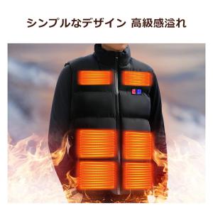 「クーポンで6180円」電熱ベスト バッテリー...の詳細画像3