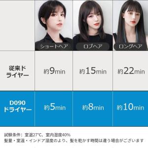 ドライヤー ヘアドライヤー 大風量 軽量 マイ...の詳細画像5