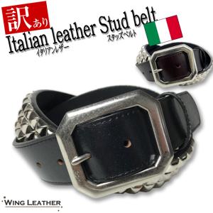 DIA ベルト スタッズ付き adia ベルト スタッズベルト ロック パンク ピラミッドスタッズ ビョウ