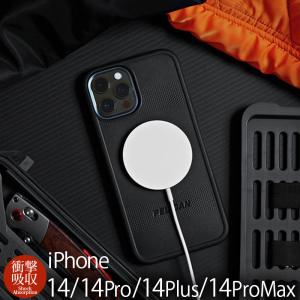 iPhone14 Pro / iPhone14 ProMax / iPhone 14 / iPhone14 Plus ケース 耐衝撃 PELICAN Protector - Black MagSafe・MIL-SPEC 抗菌 アイフォン スマホケース case｜winglide
