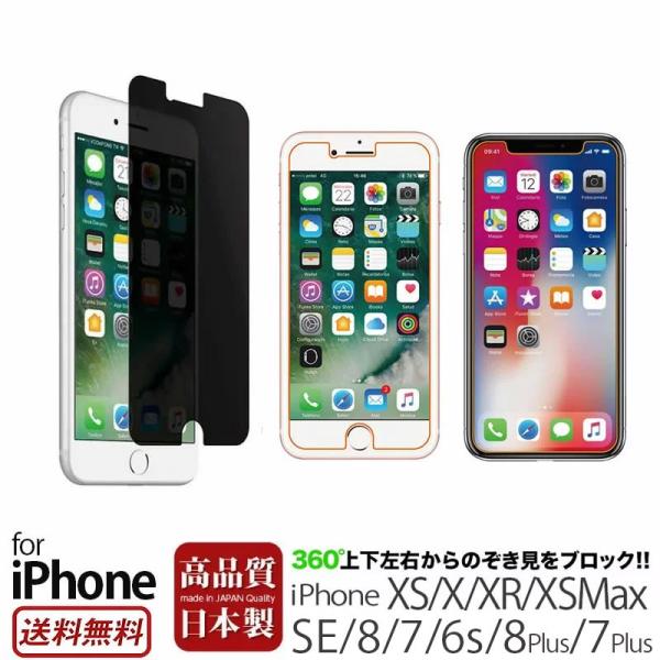 iPhone SE2 覗き見防止 フィルム iPhone8 iPhone7 iPhoneXS iPh...