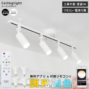 4灯 スポットライト SPOTS ホワイト 直付け ダクトレール スタジオ