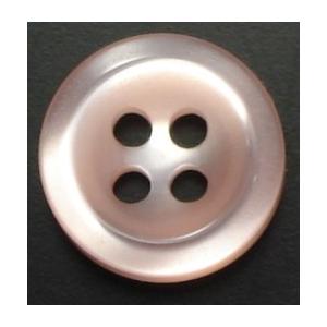 シャツ用　耐衝撃ボタン　ピンク