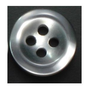 シャツ用　耐衝撃ボタン　グレー