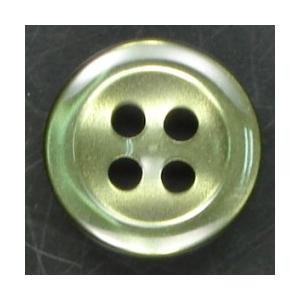 シャツ用　耐衝撃ボタン　グリーン