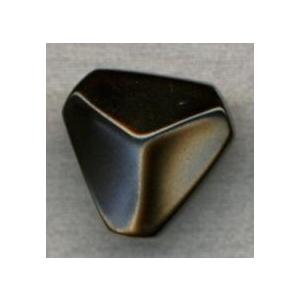 ポリボタン　9024　裏足　ブラウン