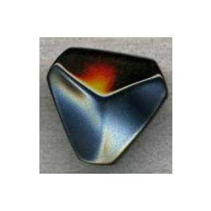 ポリボタン　9024　裏足　黒