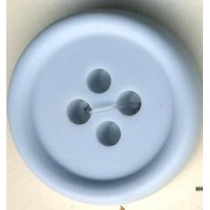 トップカラーポリボタン(マット）　４つ穴　ベイビーブルー