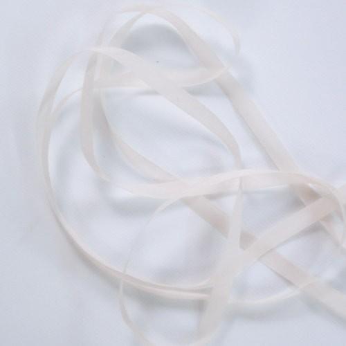 【15色展開】　シルキータッチ　ジョーゼットリボン　6mm幅　【30M巻き】