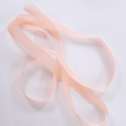 【15色展開】　シルキータッチ　ジョーゼットリボン　15mm幅　【30M巻き】