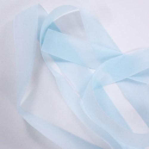 【15色展開】　シルキータッチ　ジョーゼットリボン　24mm幅　【30M巻き】