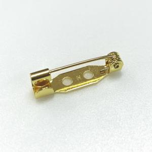 ブローチ金具 コサージュピン ブローチピン 円形 30mm 100個 日本製】 造花ピン/コサージュピン/ブローチピン 25mm ゴールド 【10個