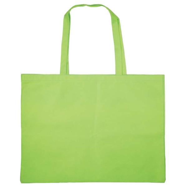 カラー不織布バッグ 大（63×46cm） 黄緑