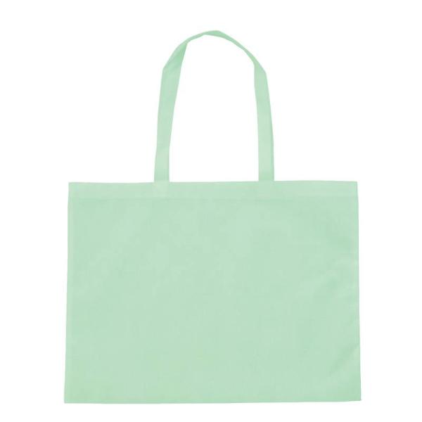 カラー不織布バッグ (縫製タイプ)  大(63×46cm) パステルグリーン