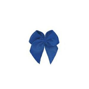 蝶々リボン　ブルー系 サテン 蝶リボン 25mm×25mm』 100個単位 【28色展開】 : 手芸問屋
