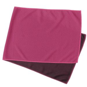 ひんやり冷感タオル ピンクの商品画像