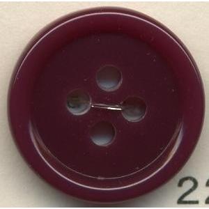 トップカラーポリボタン（ツヤ）　４つ穴　ミルクホワイト