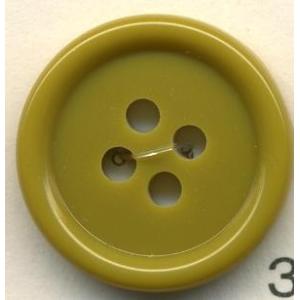 トップカラーポリボタン（ツヤ）　４つ穴　鶯