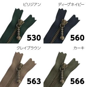 10本 12cm YKK 3号 アンティックゴ...の詳細画像2
