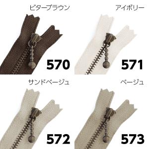 10本 12cm YKK 3号 アンティックゴ...の詳細画像3
