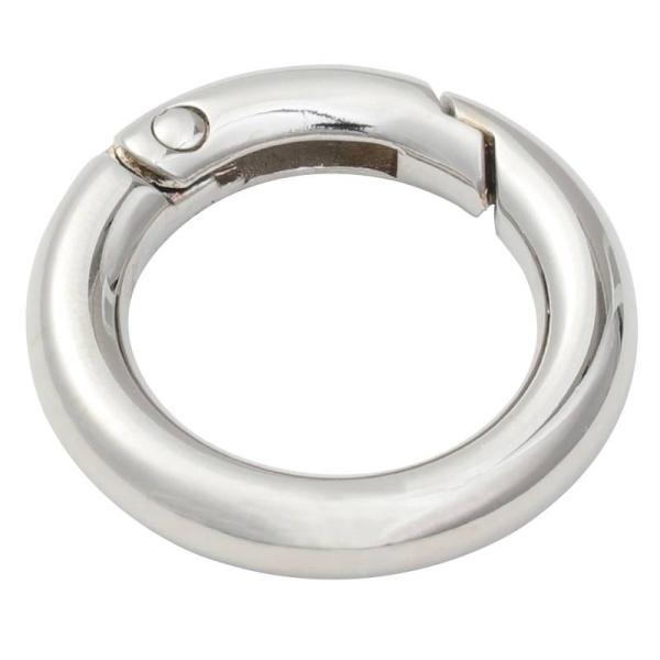 No.136 キャストカラビナ 25mm ニッケル