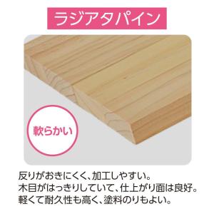 ラジアタパイン集成材 600x40x15mmの詳細画像2