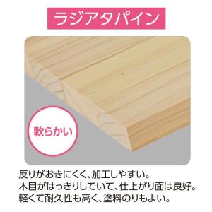 ラジアタパイン集成材 900x40x12mmの詳細画像2