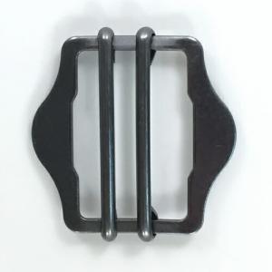 山型　通しカン　六角尾錠　2本線　30mm幅用　