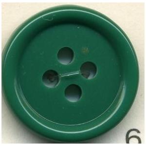 トップカラーポリボタン（ツヤ）　４つ穴　シュヴァインフルトグリーン